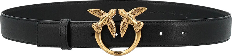 Pinko Dámský kožený opasek 100125 A0F1 Z99Q