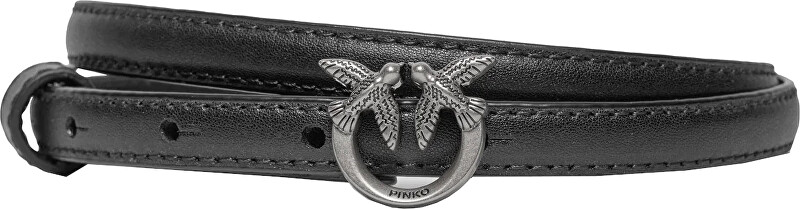 Pinko Dámský kožený opasek 102148 A0F1 Z99O