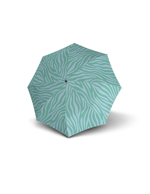 Knirps Skládací deštník A.200 Medium Duomatic Zebra Mint 9572018790