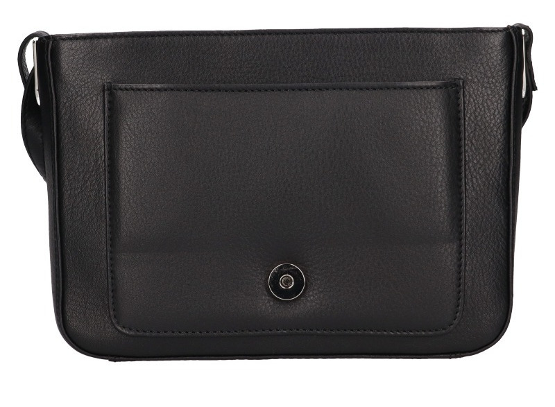 Lagen Dámská kožená crossbody kabelka  BLC-22-2061 BLK