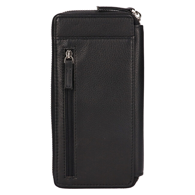 Dámská kožená crossbody kabelka BLC/5699 BLACK