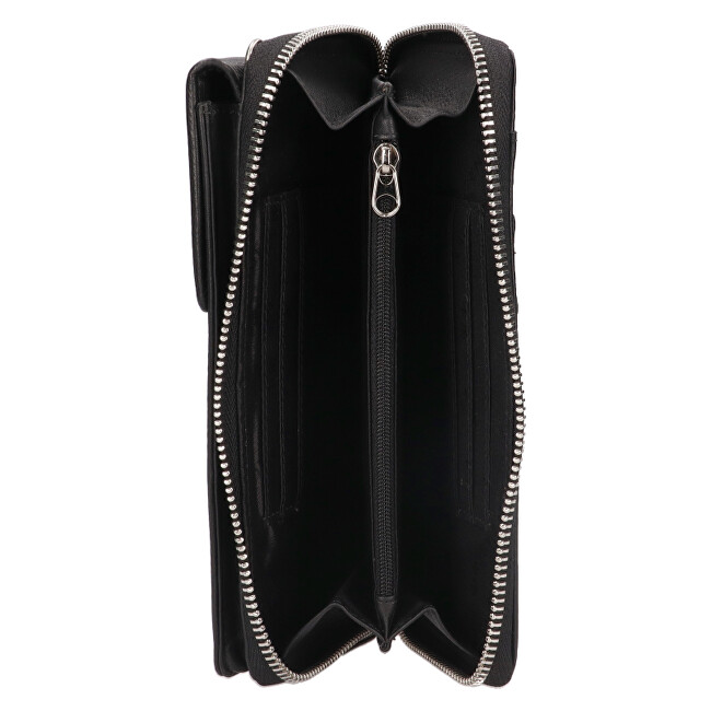Dámská kožená crossbody kabelka BLC/5699 BLACK
