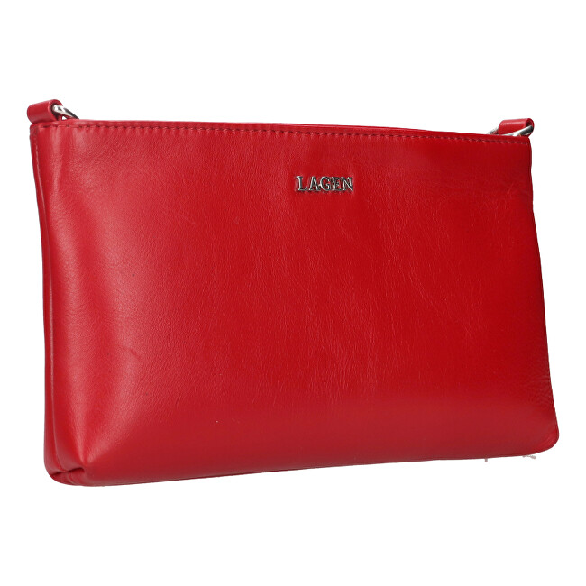 Dámská kožená peněženka LG-770 RED