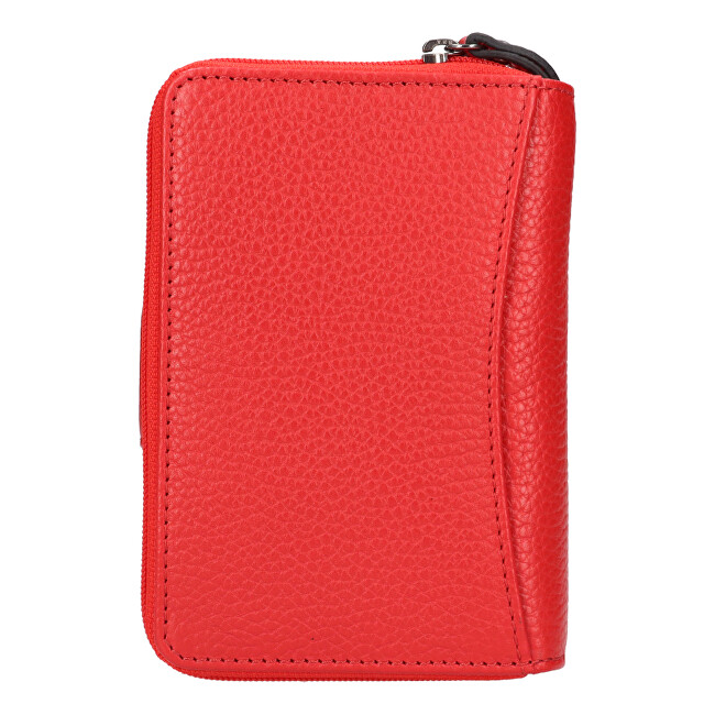 Lagen Dámská kožená peněženka LG038 red