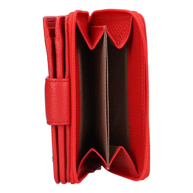 Lagen Dámská kožená peněženka LG038 red