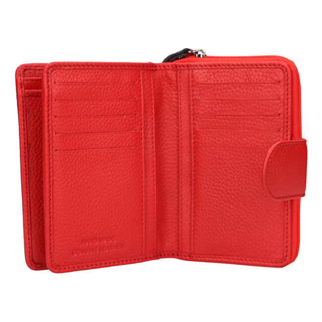 Lagen Dámská kožená peněženka LG038 red