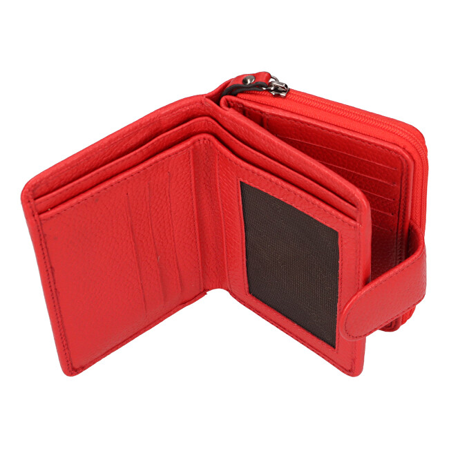 Lagen Dámská kožená peněženka LG038 red