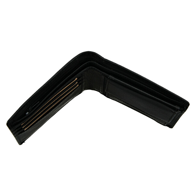 Lagen Pánská kožená peněženka W-8053 BLK