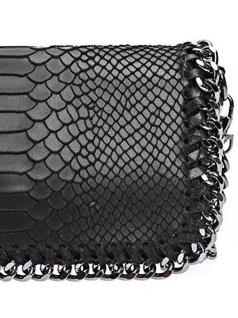Dámská kožená crossbody kabelka LV 8060 Nero