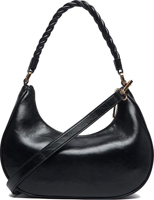 Love Moschino Dámská kožená kabelka Banana Bag JC4135PP1PL1100A s nápisem