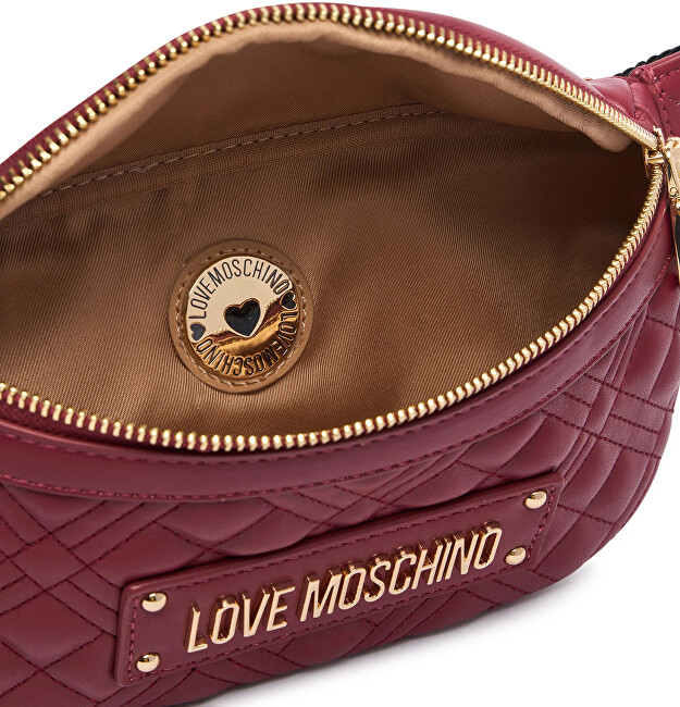 Love Moschino Dámská ledvinka JC4003PP1PLA0552 s nápisem