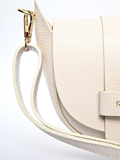 Dámská kožená crossbody kabelka 1870T Beige