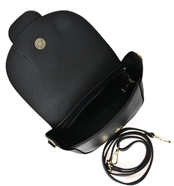 Roberta M Dámská kožená crossbody kabelka 1870T Nero