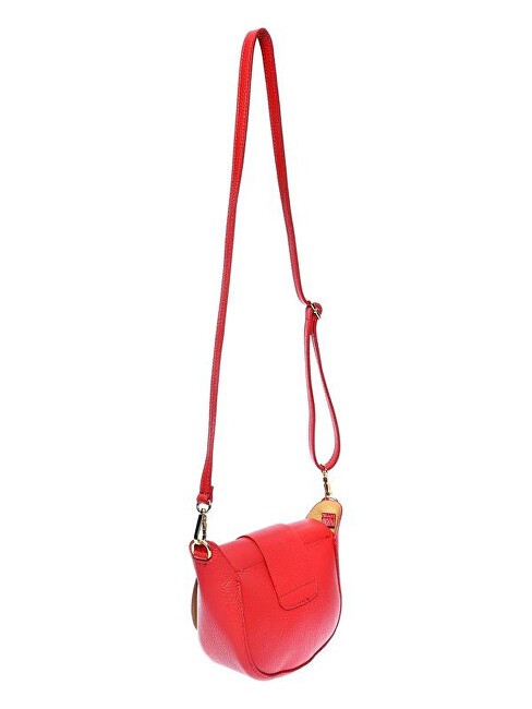 Roberta M Dámská kožená crossbody kabelka 1870T Rosso