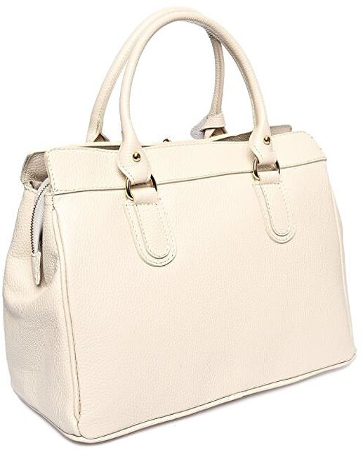 Roberta M Dámská kožená kabelka RM1805 Beige