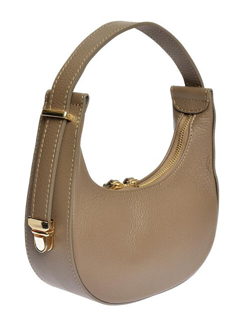 Roberta M Dámská kožená kabelka Banana Bag RM1918 Fango