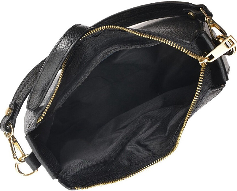 Dámská kožená kabelka RM1956 Nero