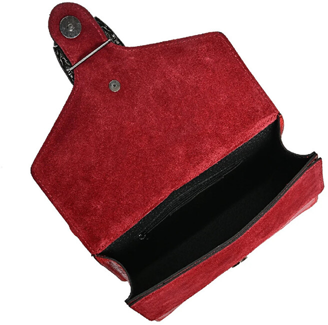 Roberta M Dámská kožená kabelka RM8140 Rosso