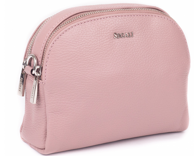 Dámská kožená crossbody kabelka 12 Cameo Rose