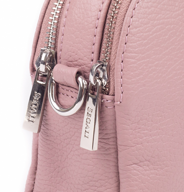 Dámská kožená crossbody kabelka 12 Cameo Rose