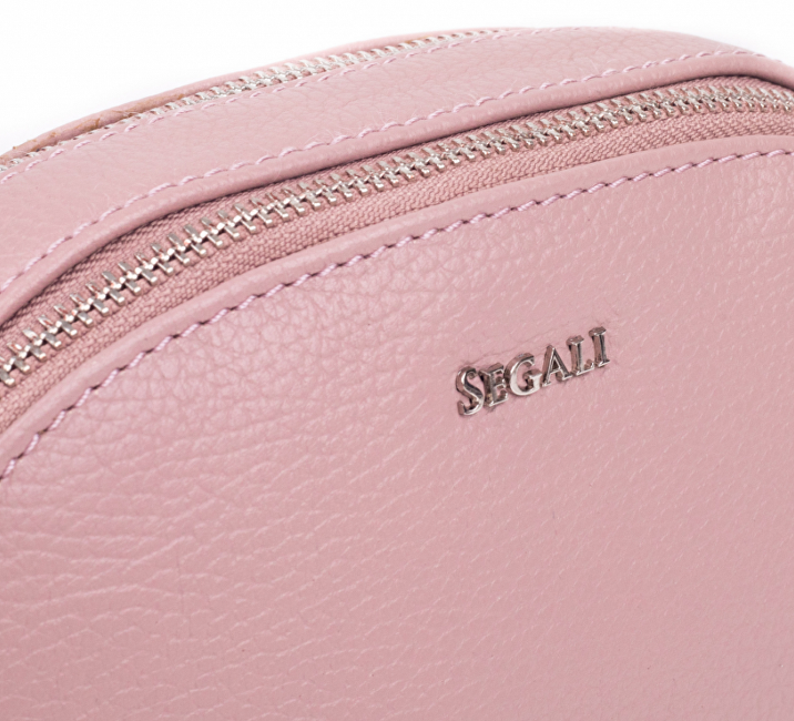 Dámská kožená crossbody kabelka 12 Cameo Rose