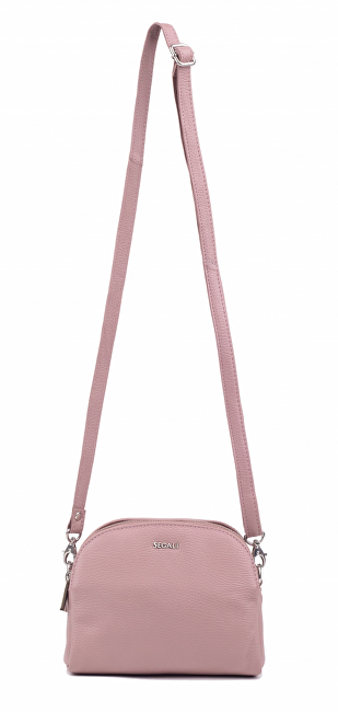 Dámská kožená crossbody kabelka 12 Cameo Rose