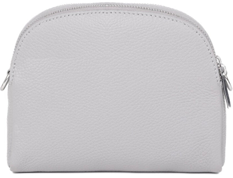SEGALI Dámská kožená crossbody kabelka 12 Grey