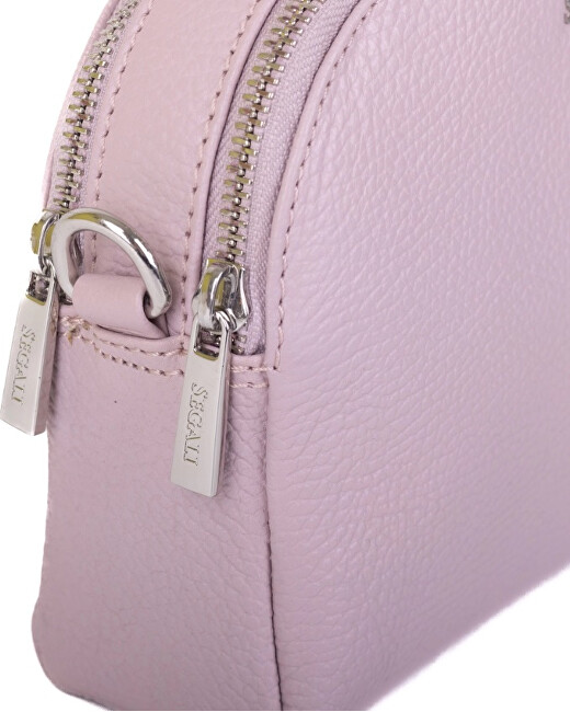SEGALI Dámská kožená crossbody kabelka 12 lille