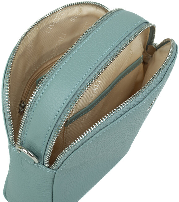 SEGALI Dámská kožená crossbody kabelka 12 sage