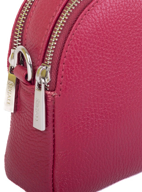 SEGALI Dámská kožená crossbody kabelka 12 viva magenta