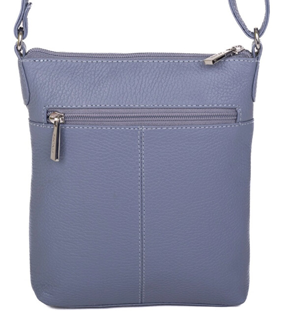 SEGALI Dámská kožená crossbody kabelka 7001 B lavender