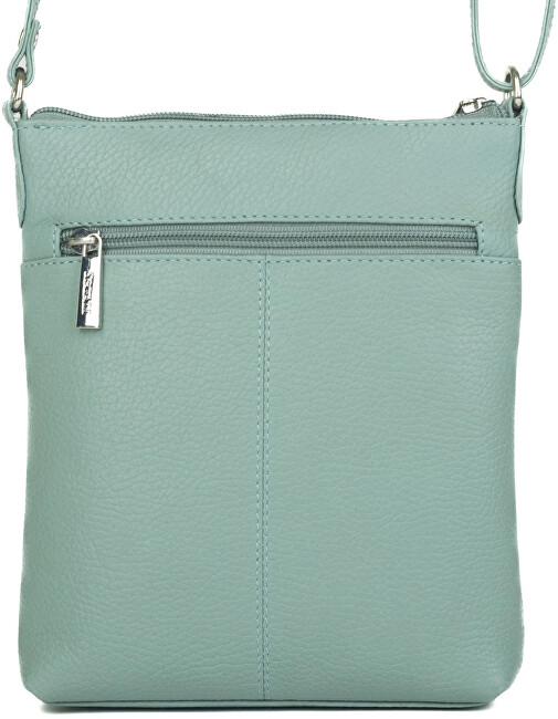Dámská kožená crossbody kabelka 7001 B sage