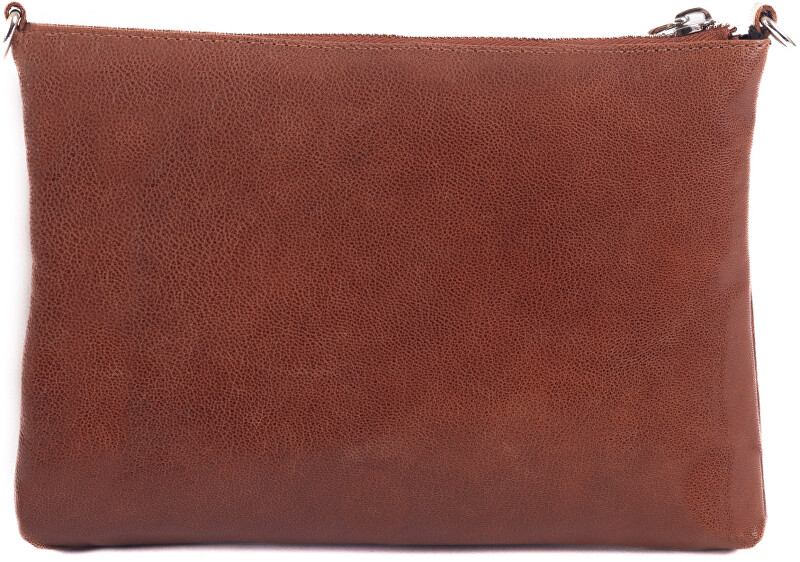 SEGALI Dámská kožená crossbody kabelka A6C G cognac