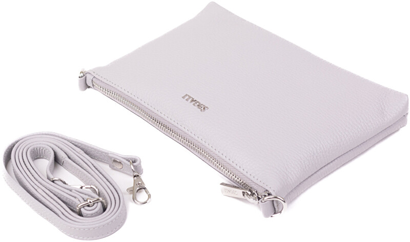 SEGALI Dámská kožená crossbody kabelka A6C grey