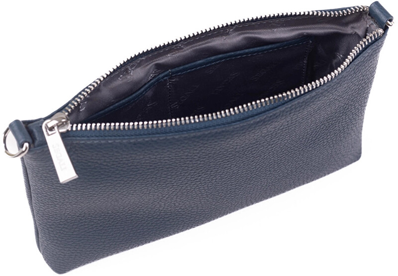 SEGALI Dámská kožená crossbody kabelka A6C navy blue