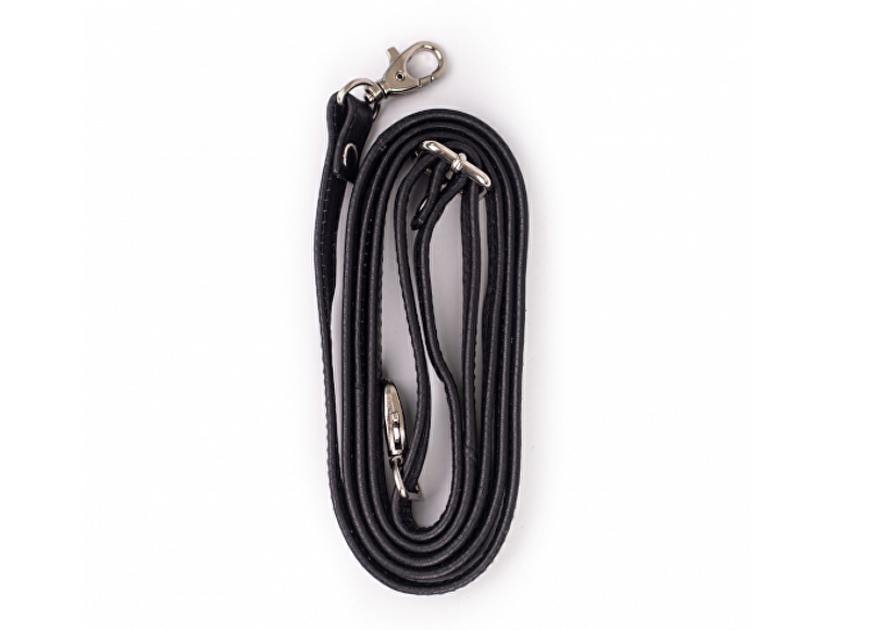 SEGALI Dámská kožená crossbody kabelka 12 Black