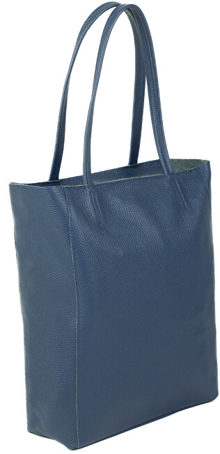Dámská kožená kabelka Hobo Adele dark blue