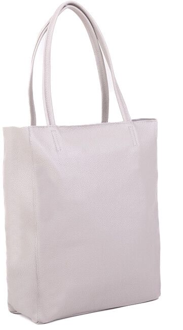 Dámská kožená kabelka Hobo Adele Light Grey