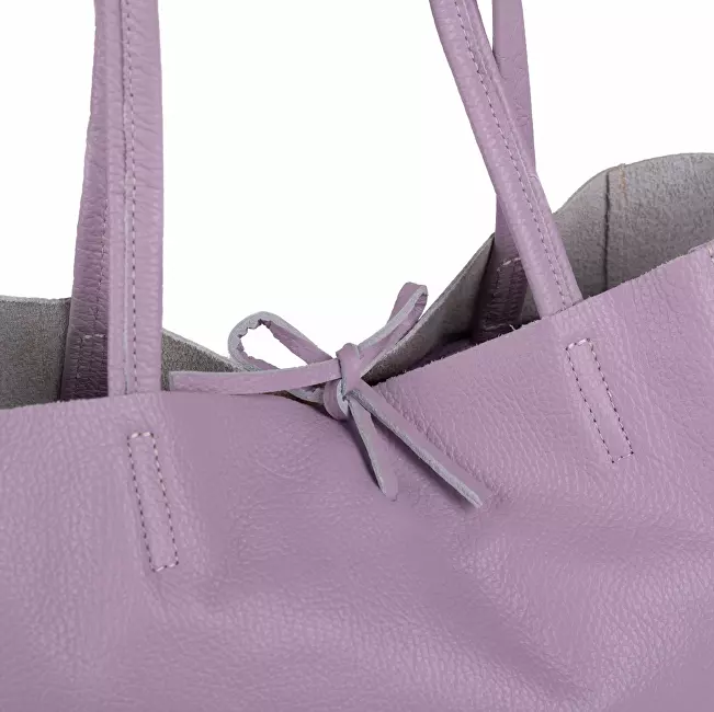 SEGALI Dámská kožená kabelka Alexa Purple