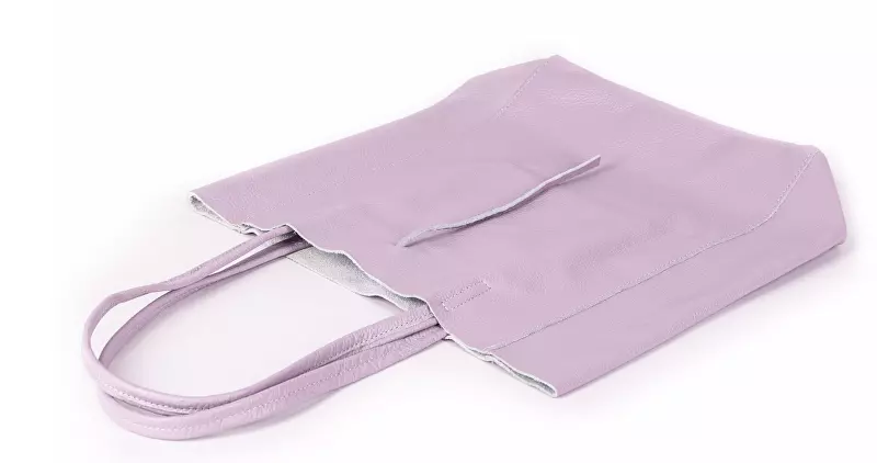 SEGALI Dámská kožená kabelka Alexa Purple