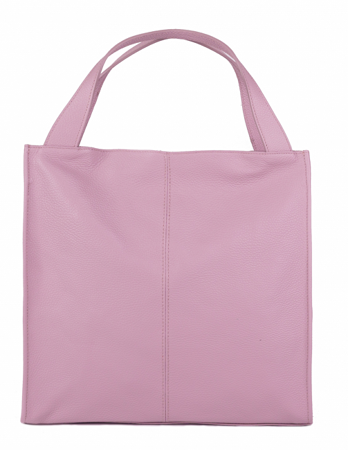 Dámská kožená kabelka Elisa Pink