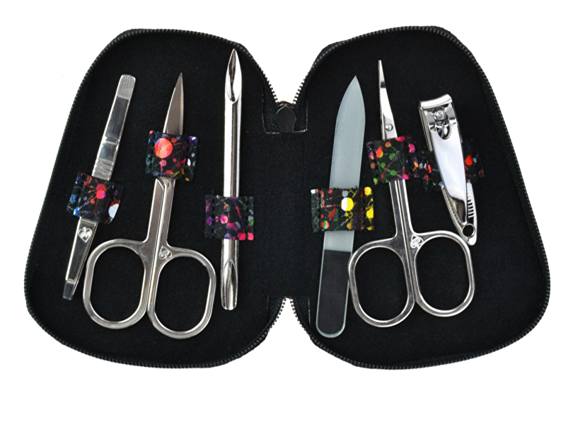 SEGALI Dámská kožená manikúra 230401-569 Multicolor