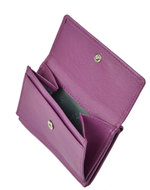 SEGALI Dámská kožená peněženka 1756 fuchsia