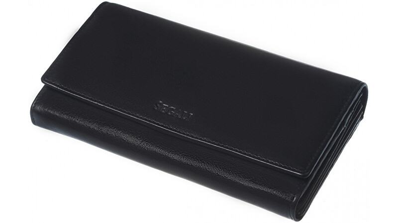 SEGALI Dámská kožená peněženka 28 black