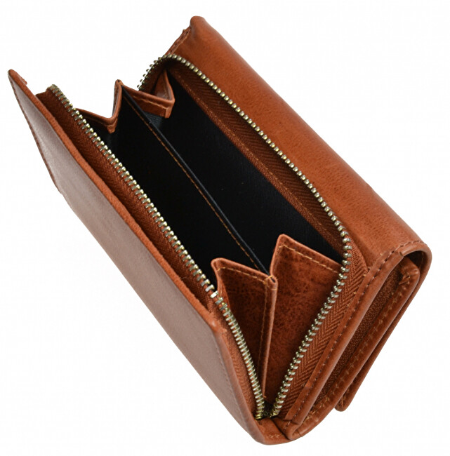Dámská kožená peněženka 3305 CD cognac