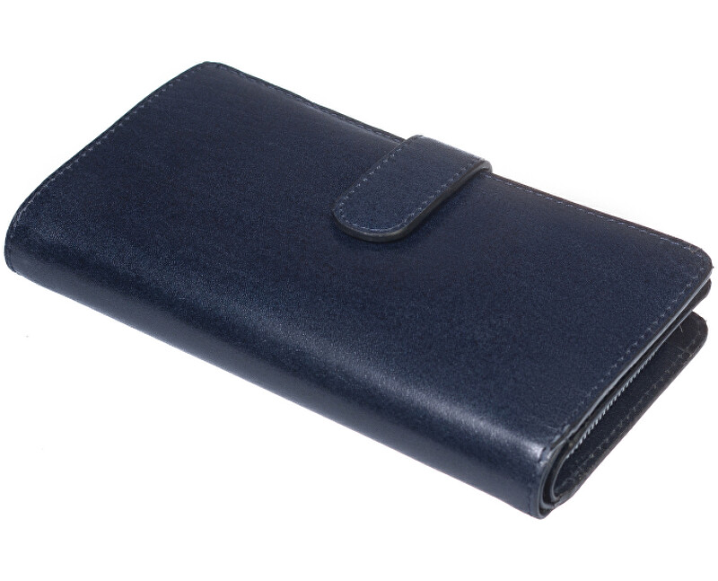 SEGALI Dámská kožená peněženka 3489 dark blue