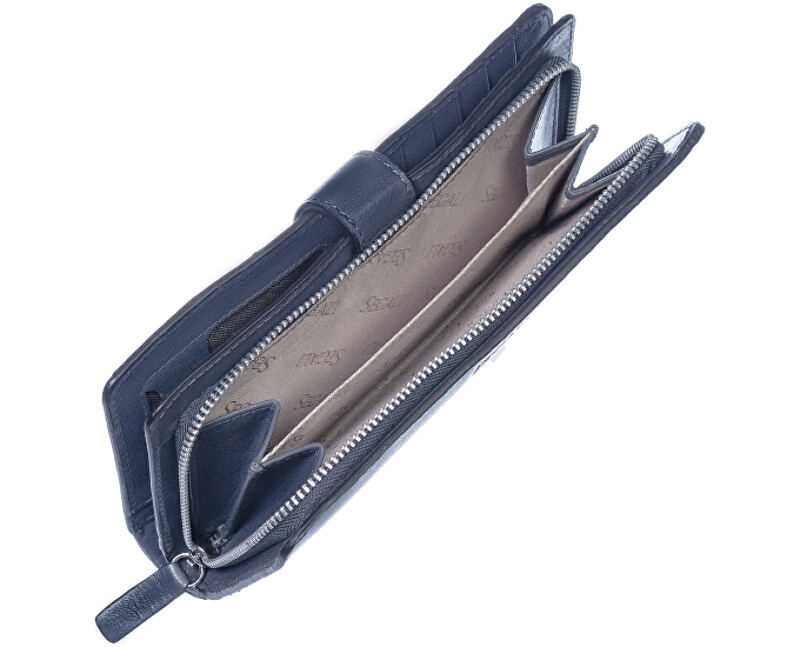 Dámská kožená peněženka 3489 grey