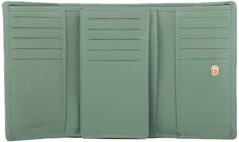 Dámská kožená peněženka 50512 lt.green