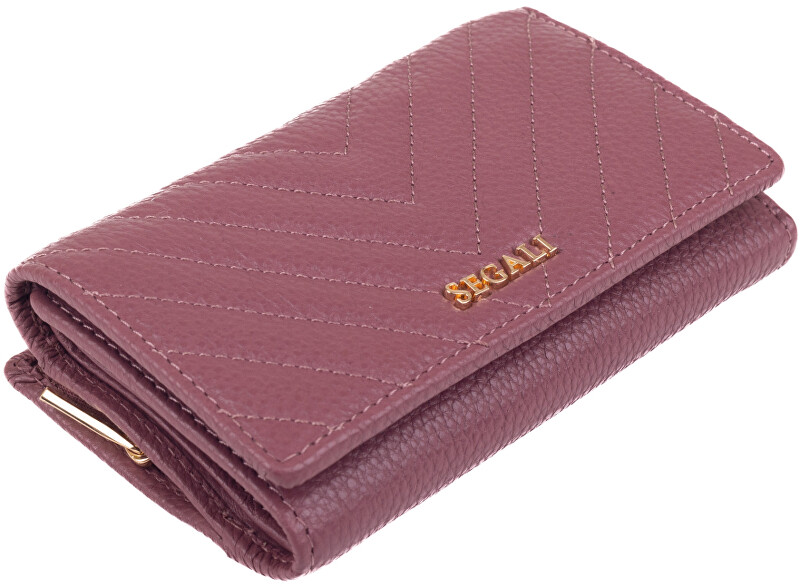 SEGALI Dámská kožená peněženka 50512 purple