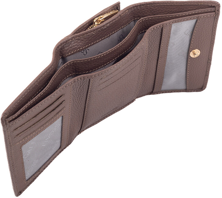 Dámská kožená peněženka 50514 dark taupe